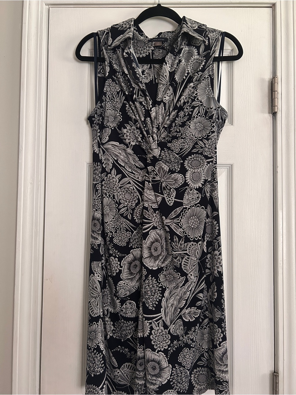 Tommy Hilfiger Black with  Floral Print Dress